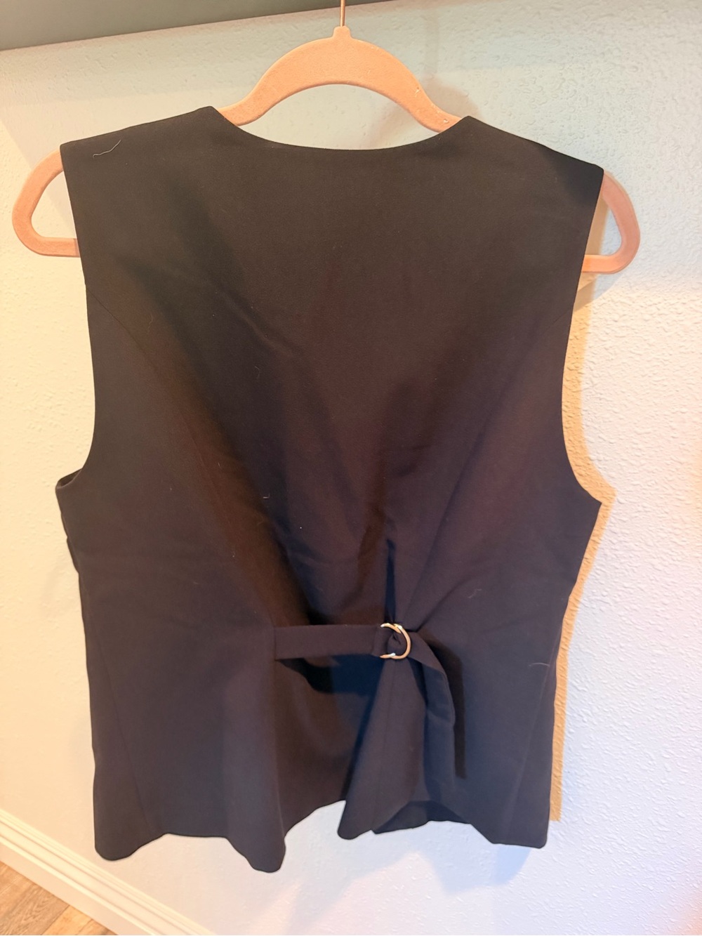 Abercrombie & Fitch Black Tailored Button Vest - Picture 3 of 3